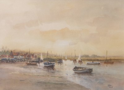 Lot 571 - John Tuck (British, 20th century) "Burnham...