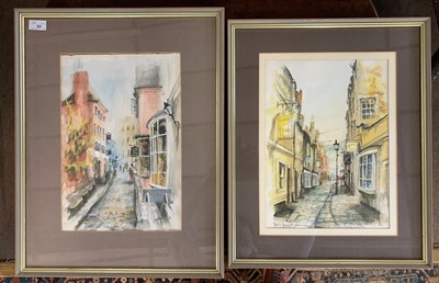 Lot 51 - Ben Maile (Cornish, 1922-2017), Pair of street...