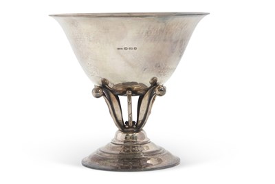 Lot 347 - Georg Jensen Sterling Silver pedestal bowl,...