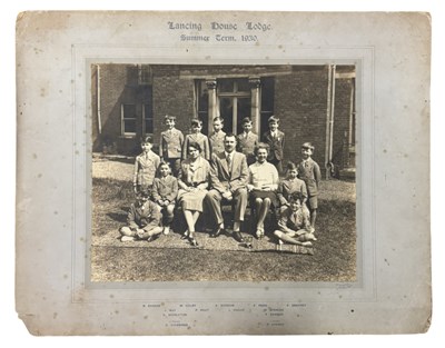Lot 1066 - LANCING HOUSE PHOTOGRAPHS x2: Summer Term 1930....