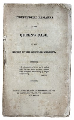 Lot 1088 - NEWS PAMPHLET: R M BACON [EDITOR OF THE...