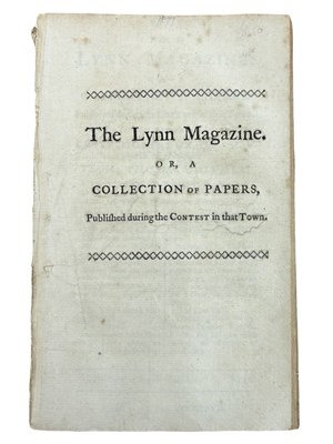 Lot 1081 - THE LYNN MAGAZINE: OR A COLLECTION OF PAPERS...