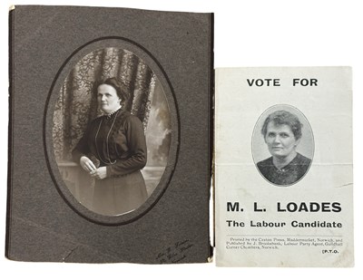 Lot 1082 - NORWICH MUNICIPAL ELECTIONS 1924. Portrait...