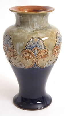 Lot 237 - A Royal Doulton vase of baluster form with...