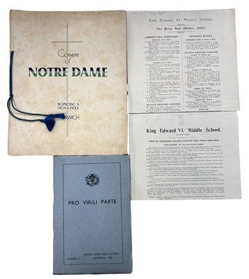 Lot 1084 - NORWICH SCHOOLS: Convent of Notre Dame...