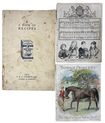 Lot 1085 - COLMANS: 3 booklets to include: A BOOK OF...