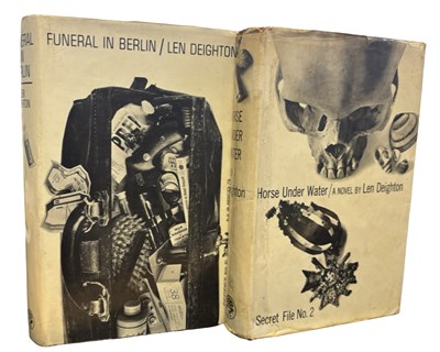 Lot 220 - LEN DEIGHTON: 2 Titles: FUNERAL IN BERLIN,...