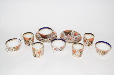 Lot 289 - Quantity of Derby porcelain wares mid 19th...