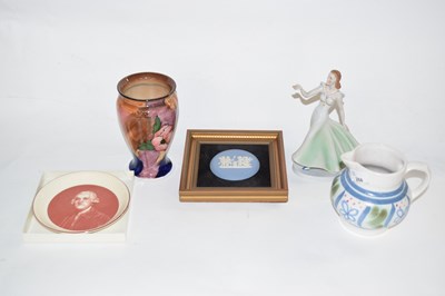 Lot 292 - A small framed Wedgwood Jasper ware plaque...