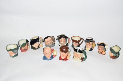 Lot 294 - A collection of small Royal Doulton character...
