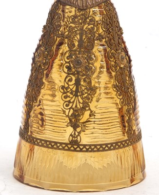 Lot 67 - A 19th Century Bohemian glass bridal or wager...