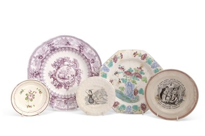 Lot 71 - A group of 18th/19th Century English porcelain...
