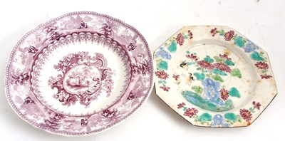 Lot 71 - A group of 18th/19th Century English porcelain...