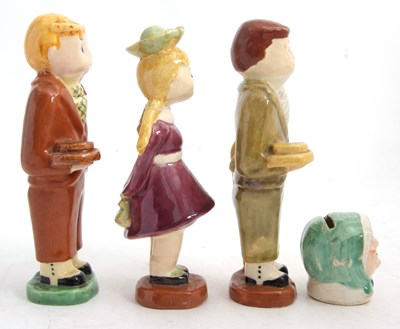 Lot 72 - A late 19th Century child's money box modelled...