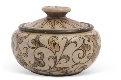 Lot 73 - A small Martinware bowl  and cover with an...