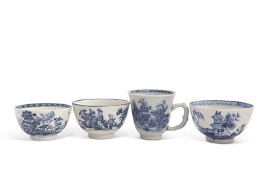 Lot 76 - Group of three 18th Century porcelain tea...