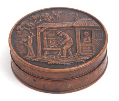 Lot 88 - Mixed Lot: An antique French pressed burr...