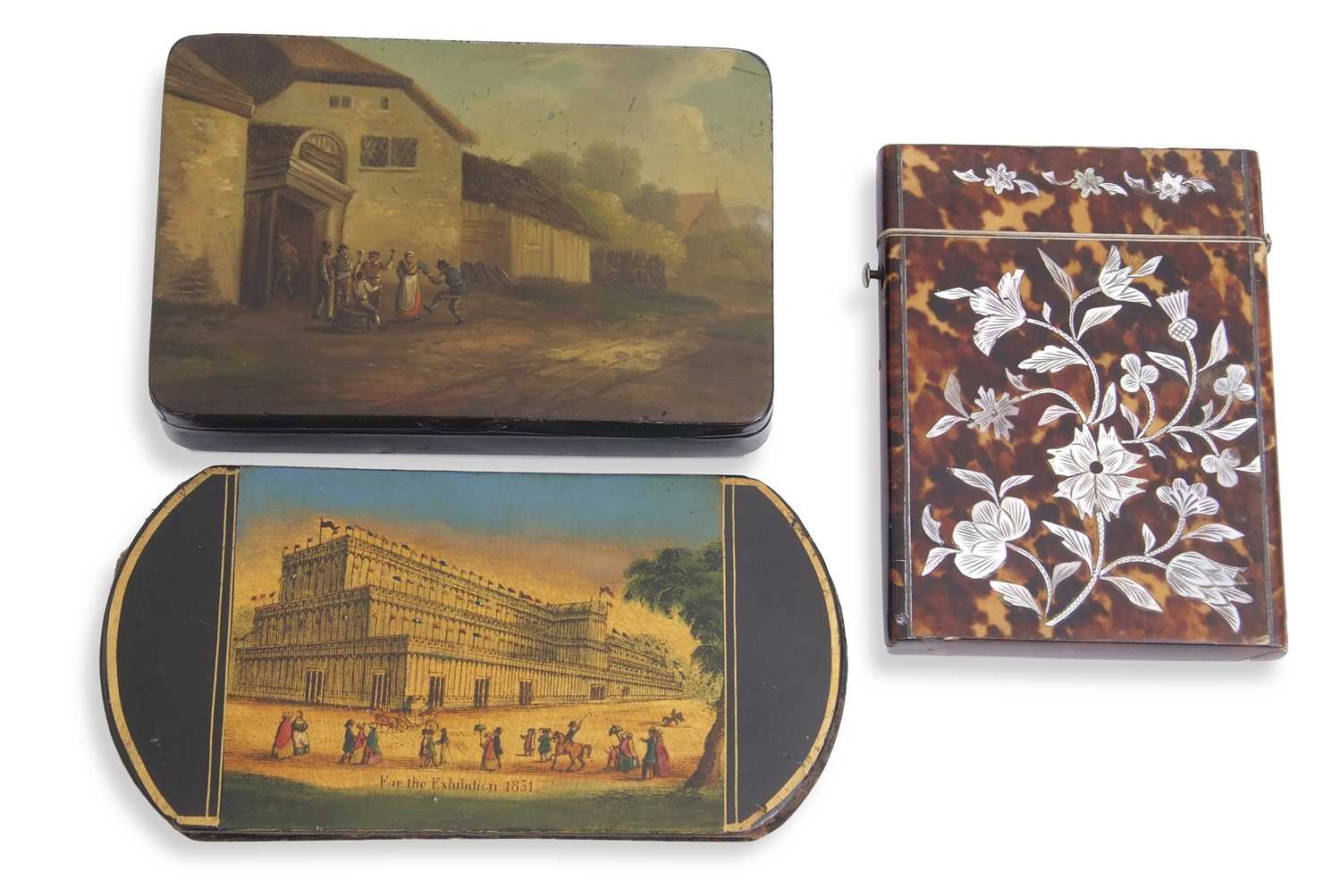 Lot 89 - Mixed Lot: An early 19th Century Stobwasser...