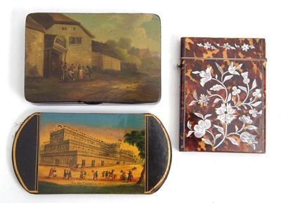 Lot 89 - Mixed Lot: An early 19th Century Stobwasser...
