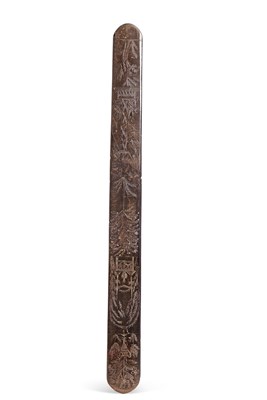 Lot 90 - A mid 19th Century carved Baleen corset...