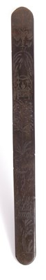 Lot 90 - A mid 19th Century carved Baleen corset...
