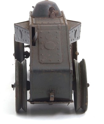 Lot 91 - A vintage military wind up Triang Tiger Tank,...