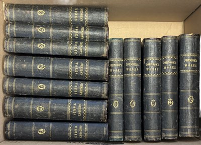 Lot 814 - SAMUEL JOHNSON: THE COMPLETE WORKS IN 12...