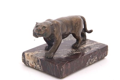 Lot 93 - Early 20th Century bronze sculpture study of a...