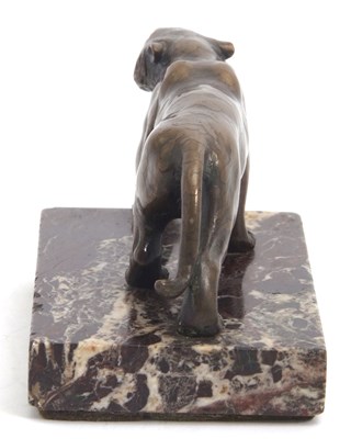 Lot 93 - Early 20th Century bronze sculpture study of a...