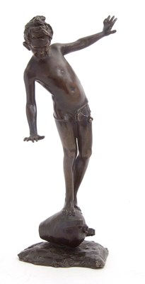 Lot 94 - A late 19th Century Italian bronze sculpture...