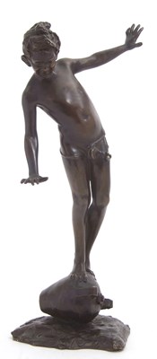 Lot 94 - A late 19th Century Italian bronze sculpture...