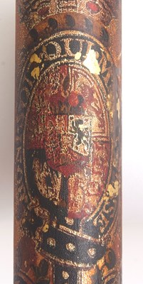 Lot 99 - A George IV Tipstaff, the long wood painted...