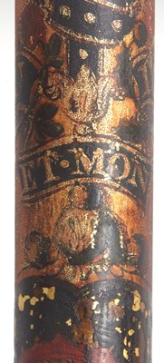 Lot 99 - A George IV Tipstaff, the long wood painted...