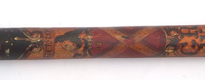Lot 99 - A George IV Tipstaff, the long wood painted...