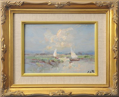 Lot 629 - Jack Cox (1914-2005), inscribed on backboard...