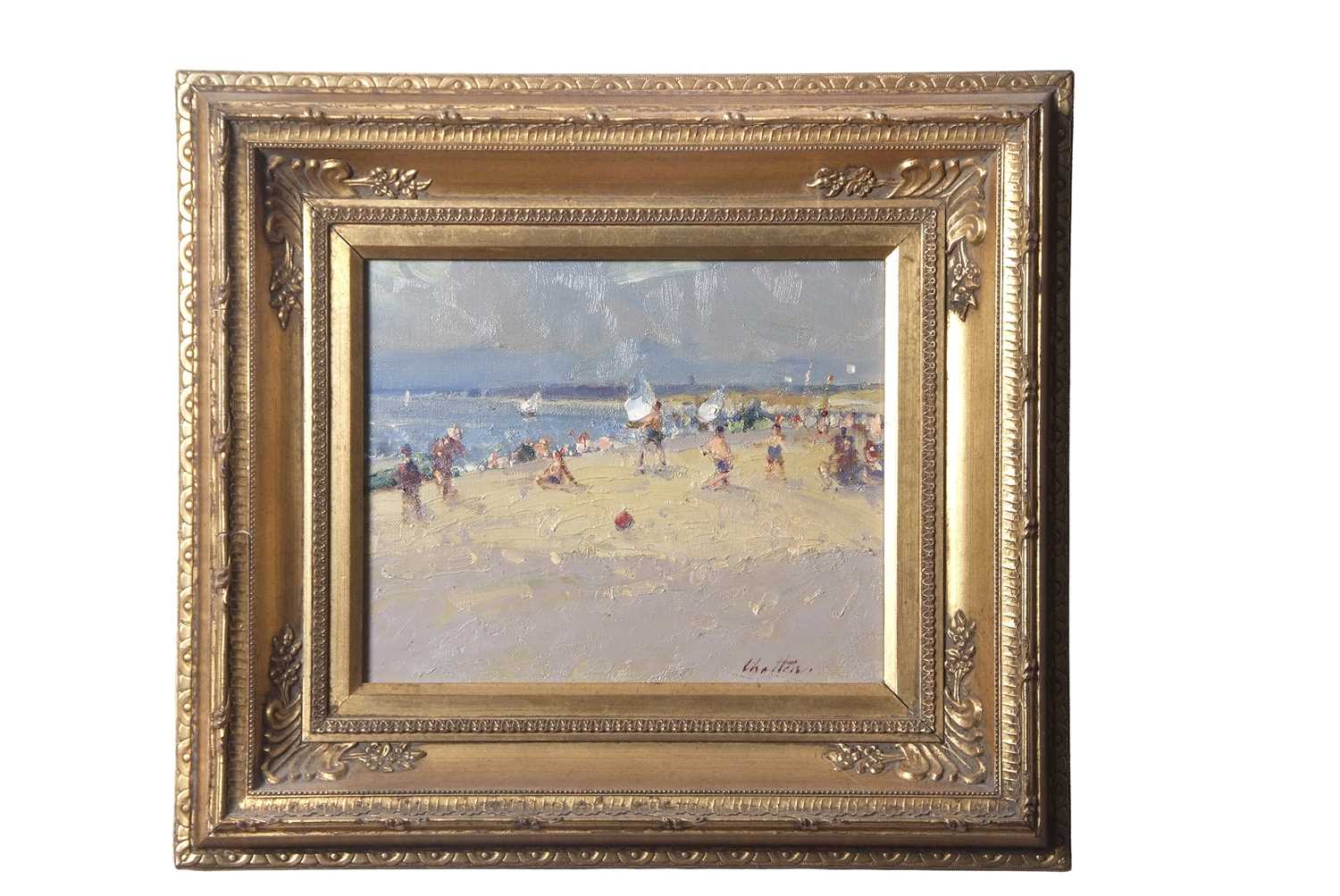 Lot 660 - Geoffrey Chatten (1938-2025), A Norfolk beach...