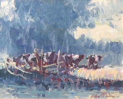 Lot 631 - Geoffrey Chatten (1938-2025), "Island Marsh",...