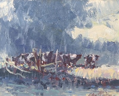 Lot 631 - Geoffrey Chatten (1938-2025), "Island Marsh",...