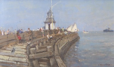 Lot 624 - Geoffrey Chatten (1938-2025), Fishing at...