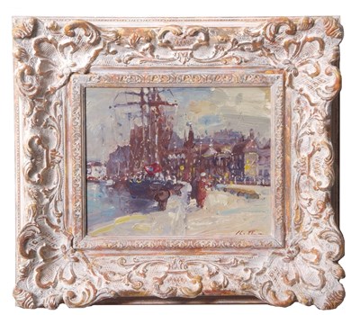 Lot 621 - Geoffrey Chatten (1938-2025), "Yarmouth Quay",...