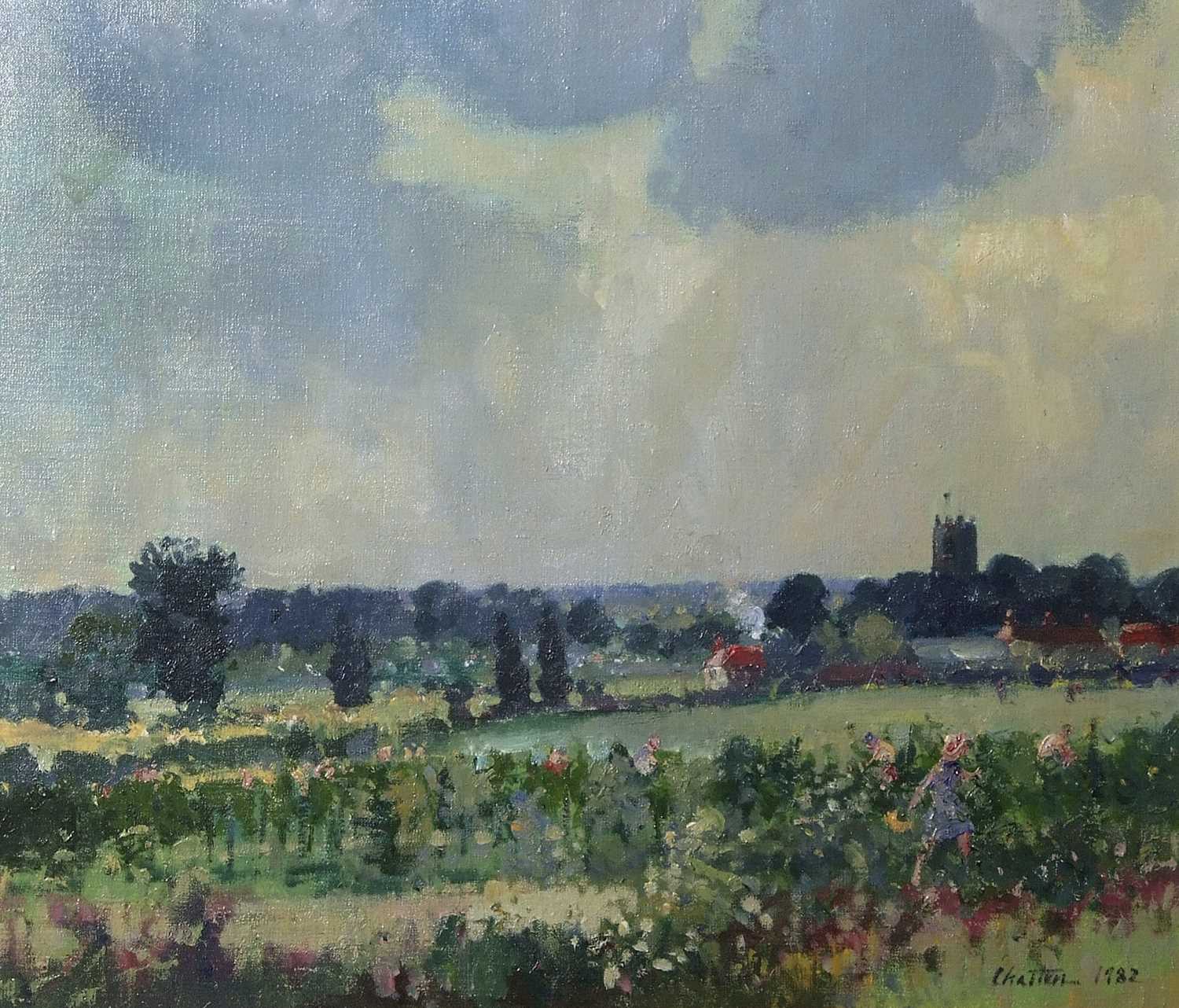 Lot 622 - Geoffrey Chatten (1938-2025), "Frint farm at...