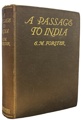 Lot 398 - E M FORSTER: A PASSAGE TO INDIA, New York,...