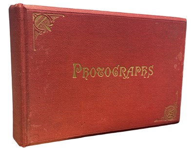Lot 1168 - STRATFORD PHOTOGRAPH ALBUM: Small oblong 8vo...
