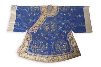 Lot 244 - Chinese Silk Robe late Qing Dynasty/Early 20th...