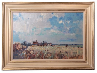 Lot 638 - Geoffrey Chatten (1938-2025), "Banhams Marsh",...