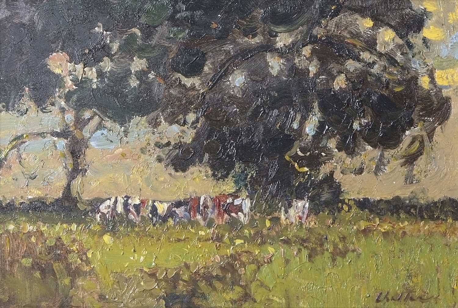 Lot 637 - Geoffrey Chatten (1938-2025), "Shaded Meadow...