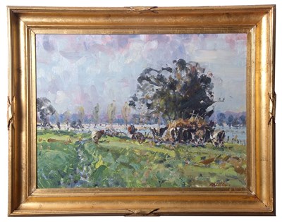 Lot 655 - Geoffrey Chatten (1938-2025), "Flooded Valley,...