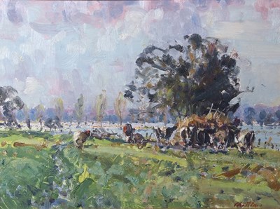 Lot 655 - Geoffrey Chatten (1938-2025), "Flooded Valley,...