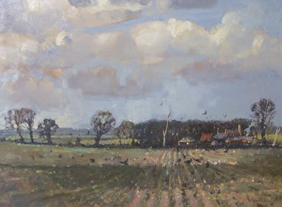 Lot 643 - Geoffrey Chatten (1938-2025), "Farm from the...