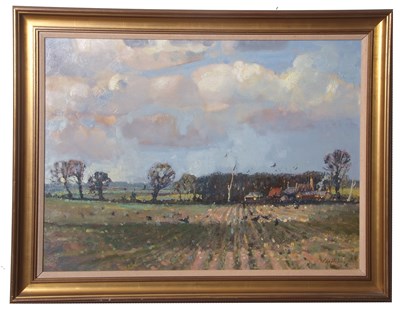 Lot 643 - Geoffrey Chatten (1938-2025), "Farm from the...